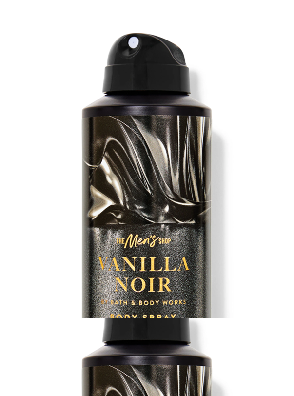 BATH AND BODY MENS BODY SPRAY VANILLA NOIR